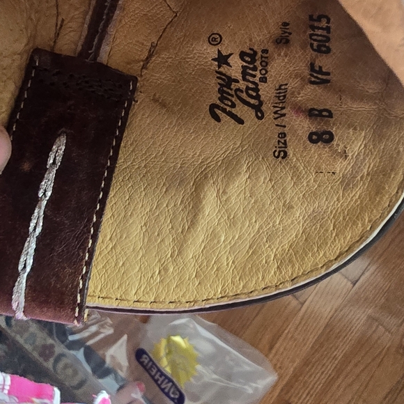 Tony Lama Snip Toe boots - Picture 4 of 4